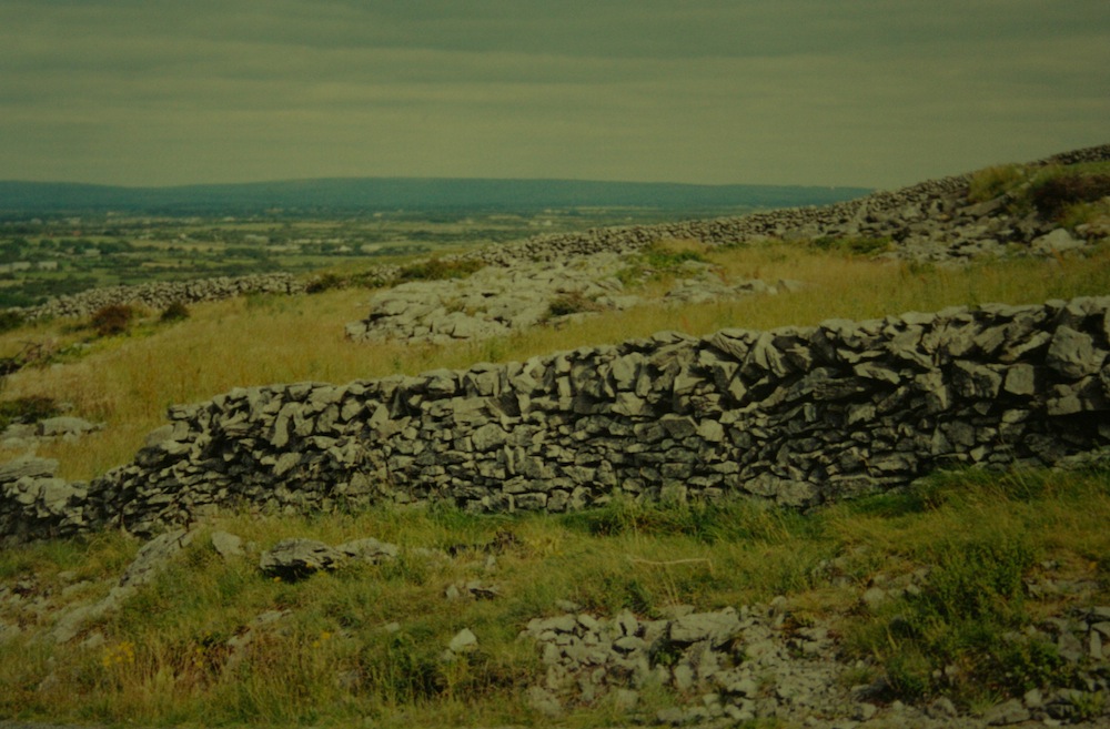 Countryside and stone walls